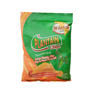 Plátano Verde Su Sabor X 3oz  | Caj. 24 UND.