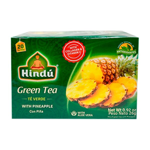 TÉ HINDÚ VERDE Y PIÑA