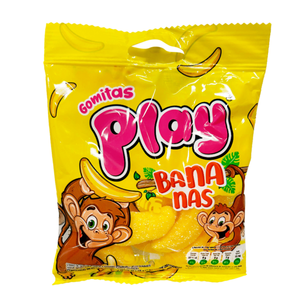 GOMITAS BANANAS PLAY X 55 GR | CAJ. 24 UND