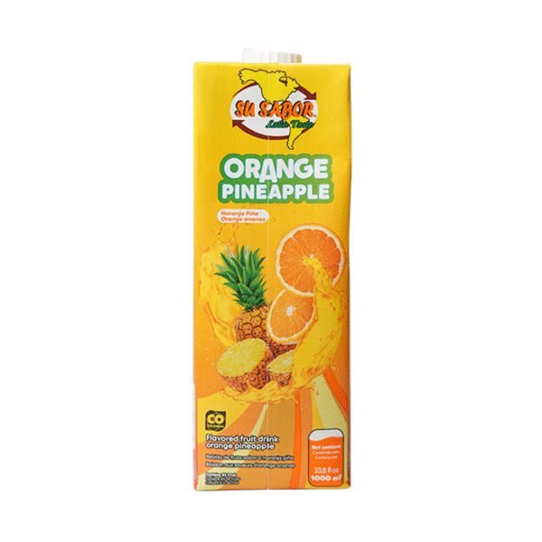 ORANGE PINEAPPLE JUICE SU SABOR X 33.8 OZ | BOX 12 12