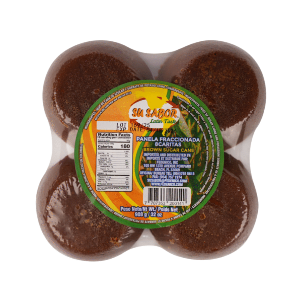 PANELA 8 PIECES SU SABOR X 32 OZ | BOX 12 PCS