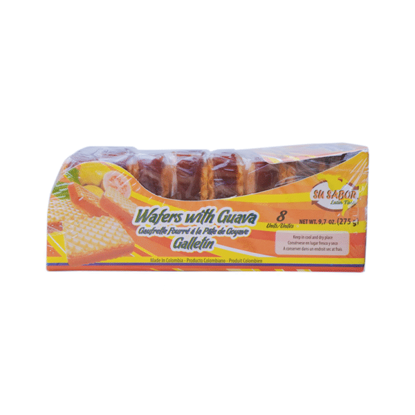 Bocadillo Galletin /Guava Wafer Su Sabor X 275gr  | Caj. 21 UND