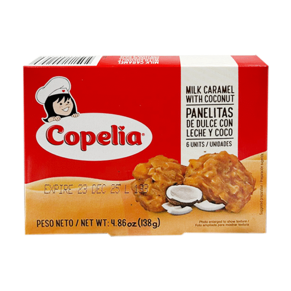 PANELITAS COCO AREQUIPE COPELIA X 6 23G