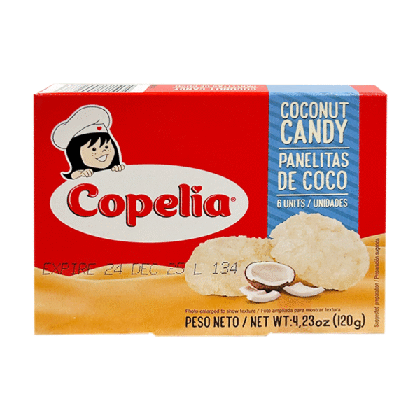 PANELITAS DE COCO COPELIA X 6 23G | CAJ. 24