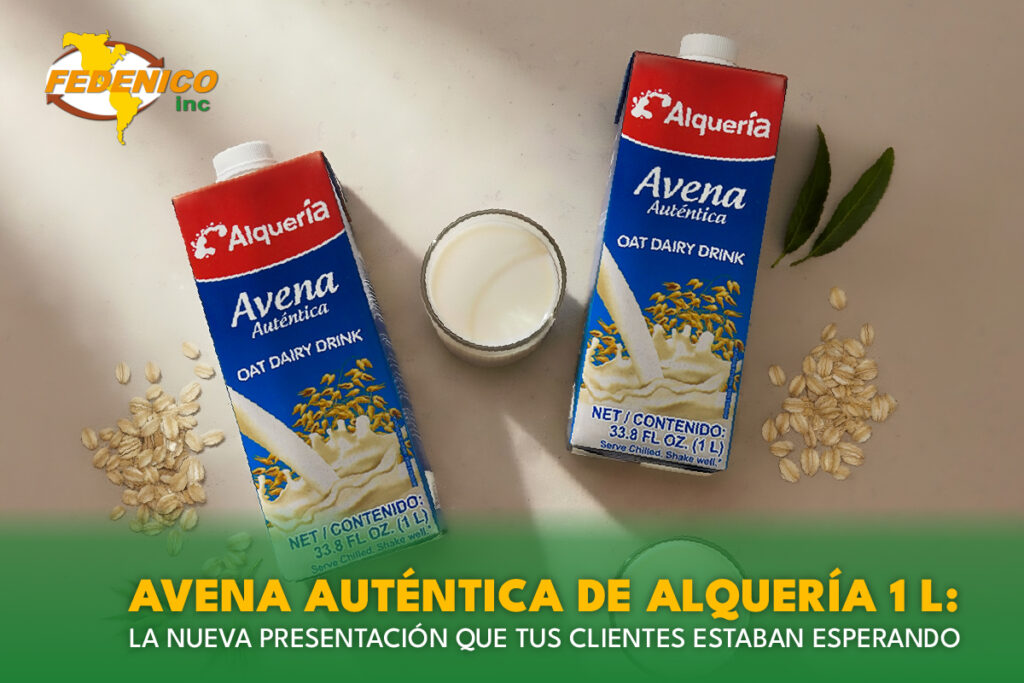 Avena Auténtica de Alquería 1 L: La nueva presentación que tus clientes estaban esperando