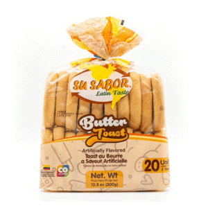 TOSTADA MANTEQUILLA SU SABOR X 10.5OZ | CAJ. 11 UND.