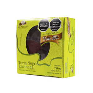 TORTA NEGRA FRUTAS / FRUIT BLACK CAKE LAS NEGRAS X 720 GR | CAJ. 12