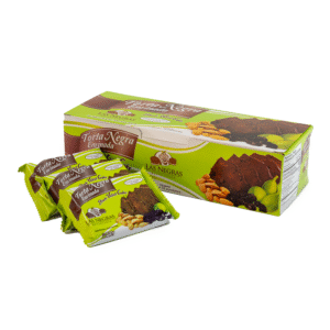 TORTA NEGRA FRUTAS / FRUIT BLACK CAKE LAS NEGRAS X 100GR X 15 UND | CAJ.8
