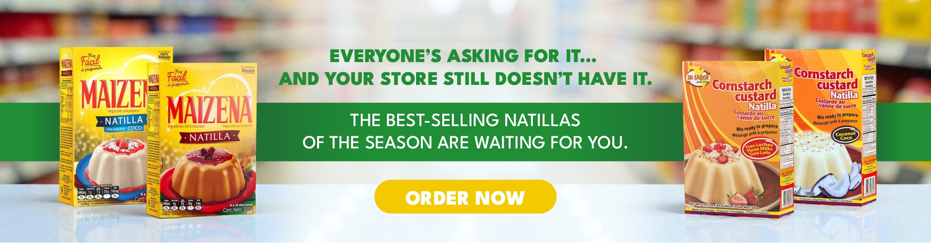 Natilla su sabor maizena fedenico