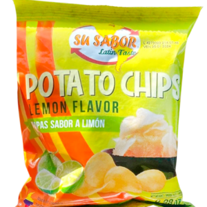 PAPAS DE LIMÓN SU SABOR x 28GR DISPLAY X 6 I CAJA. 4 UND.