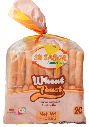 TOSTADA INTEGRAL SU SABOR X 10.5OZ | CAJ. 11 UND