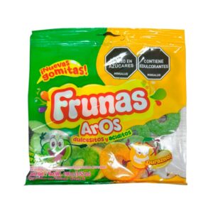 Frunas Gomas Aros Manzana Verde Durazno X 3.52 Oz
