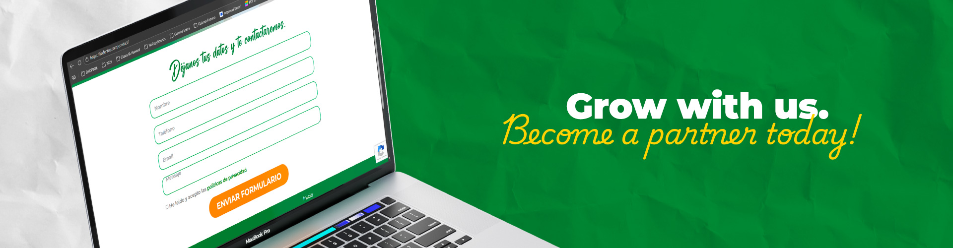 Become a partner today fedenico