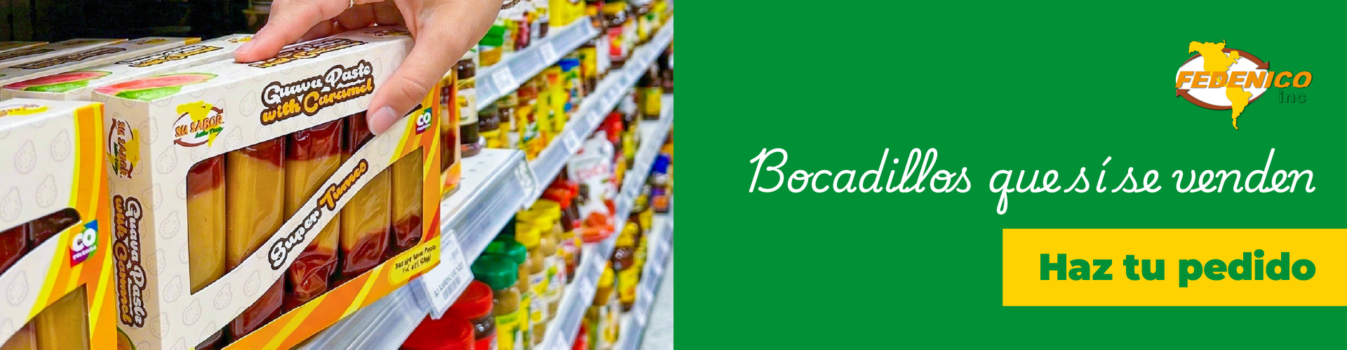 Bocadillos que venden Fedenico