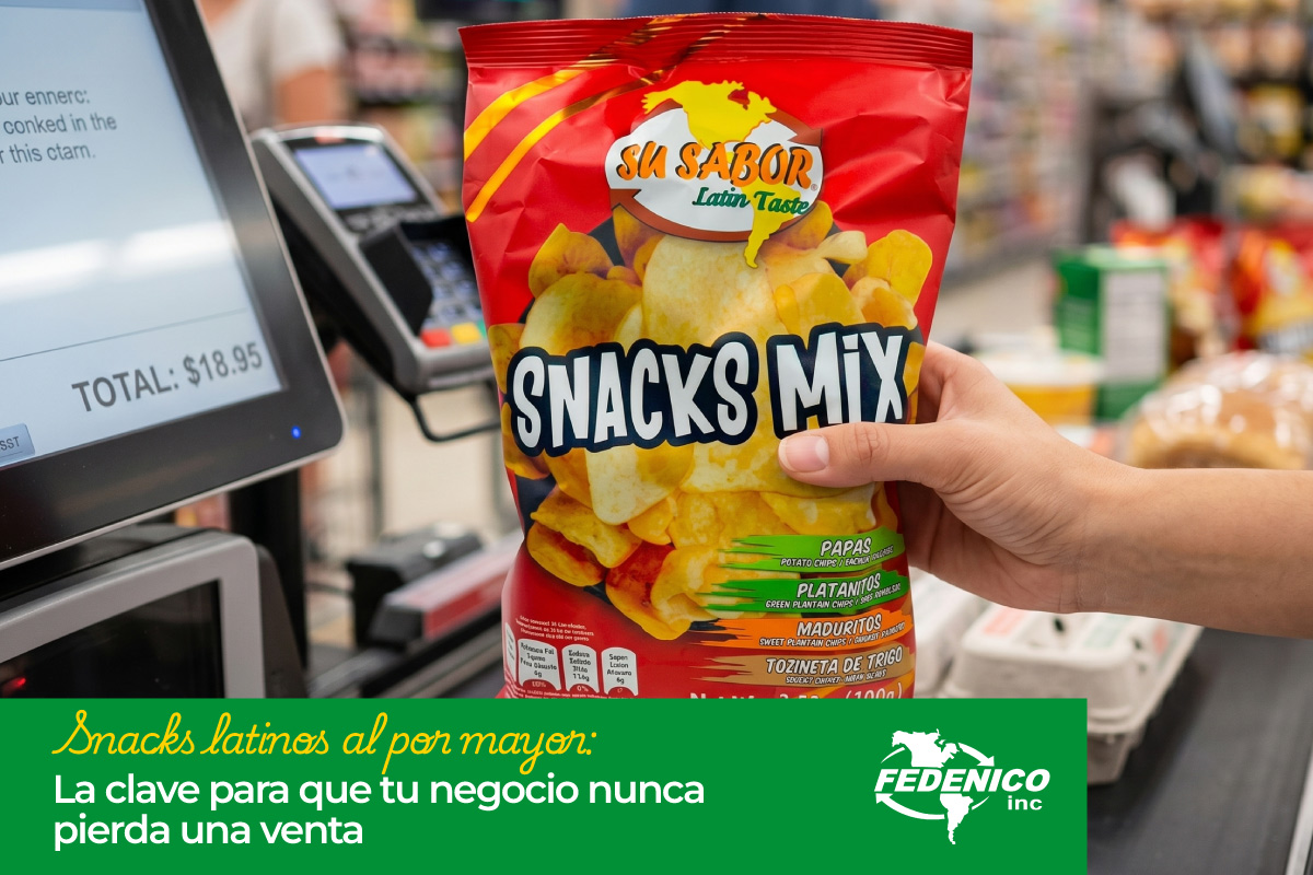 Snacks Latinos al Por Mayor en USA | Distribuidor Mayorista | Fedenico Inc