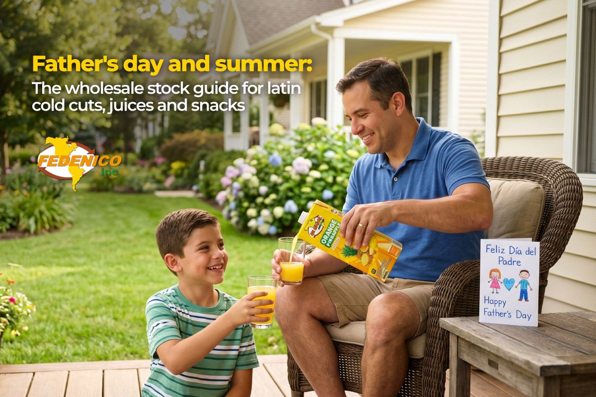 Father's Day and Summer: The Wholesale Stock Guide for Latin Cold Cuts, Juices and Snacks