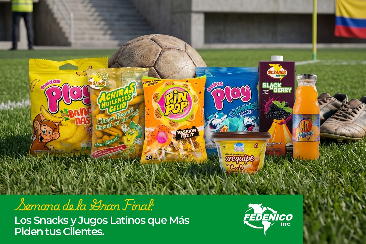 Semana de la Gran Final: Los Snacks y Jugos Latinos que Más Piden tus Clientes