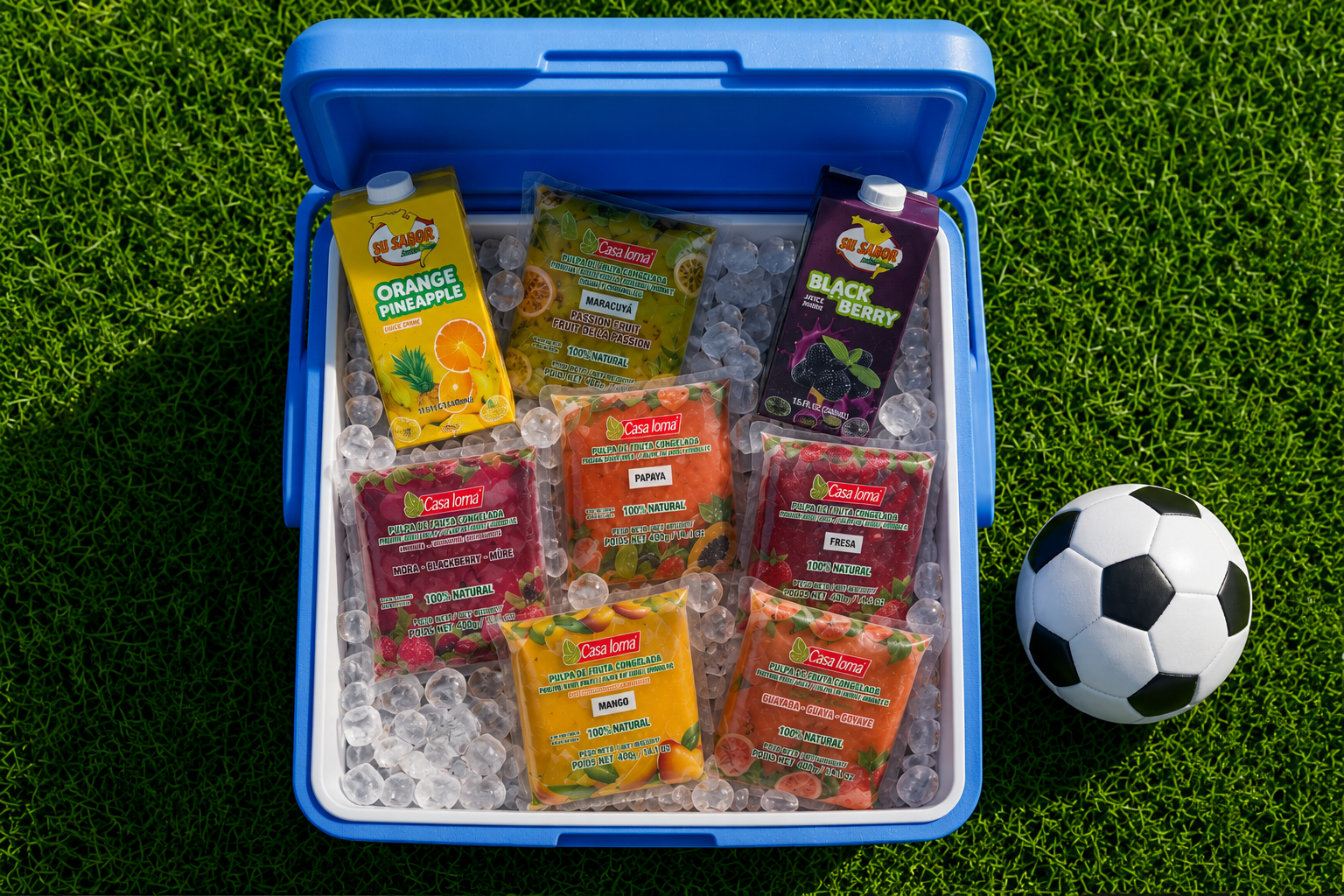 Los Jugos y Bebidas que Complementan el Estante de Snacks durante la Gran Final