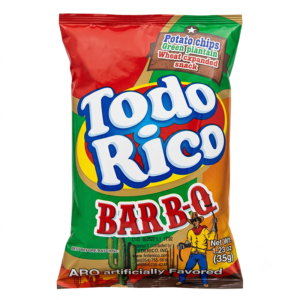 TODO RICO BBQ SUPER RICAS X 1.25 OZ (35G) CAJA X 25