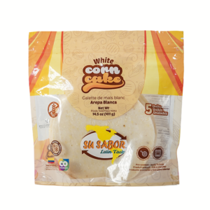 AREPA DE MAÍZ BLANCO / WHITE CORN CAKE X 5 /14.5OZ