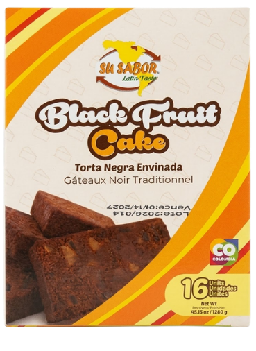 Torta Negra Envinada Su Sabor Display X 16 / 2.82oz | Caj. 6 UND