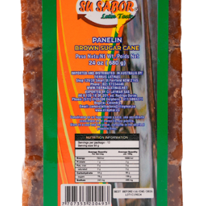 Panela Panelin Su Sabor x 24oz | DISPONIBLE EN CAJA MÁSTER.