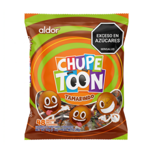 ALDOR CHUPETOON TAMARINDO X 48/288G CAJA X 16